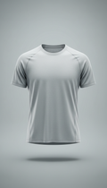 Unisex Frosted Silver Performance Tee
