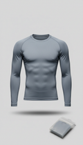 Men's Steel Grey Compression Top