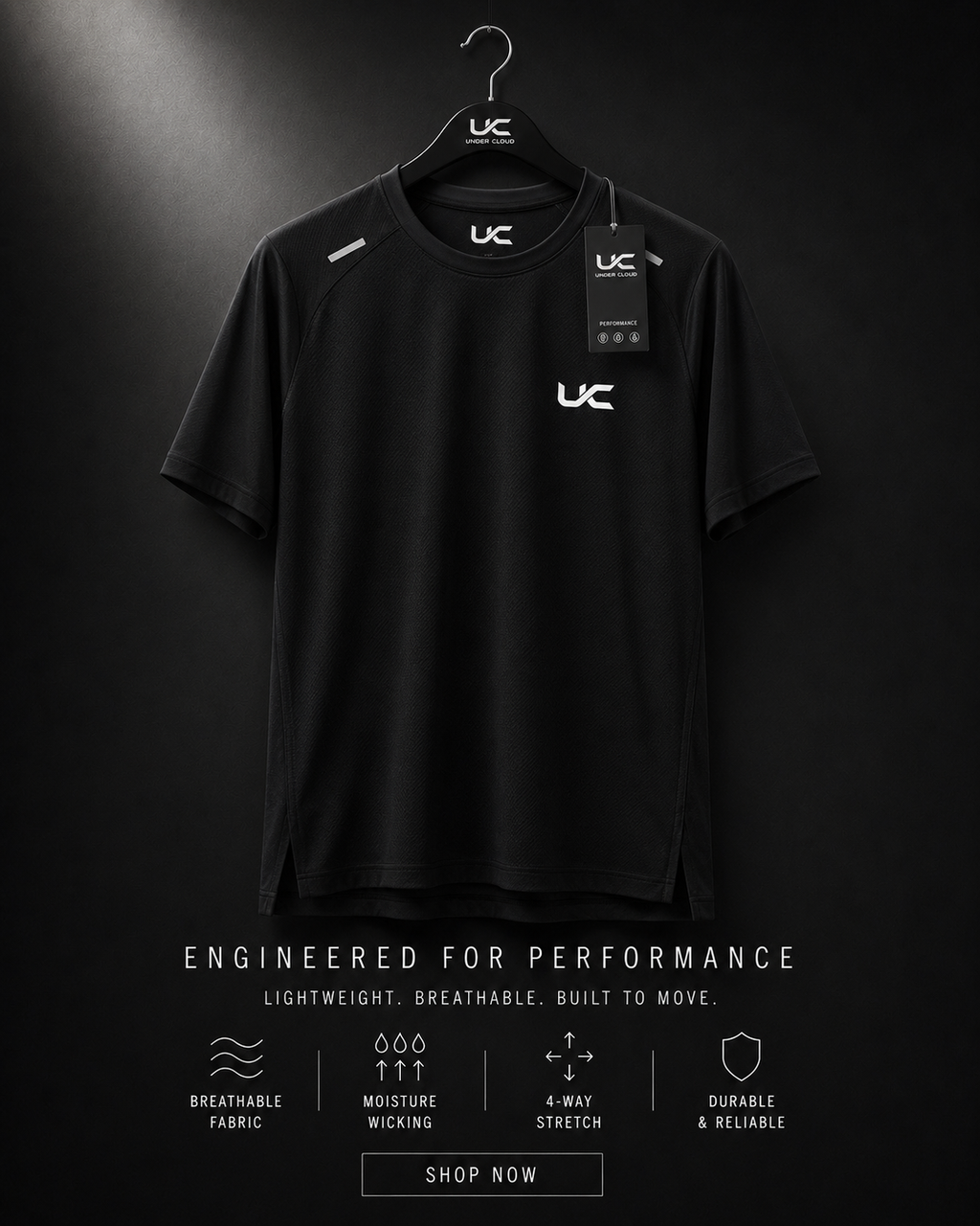 UnderCloud CorePerform Tee