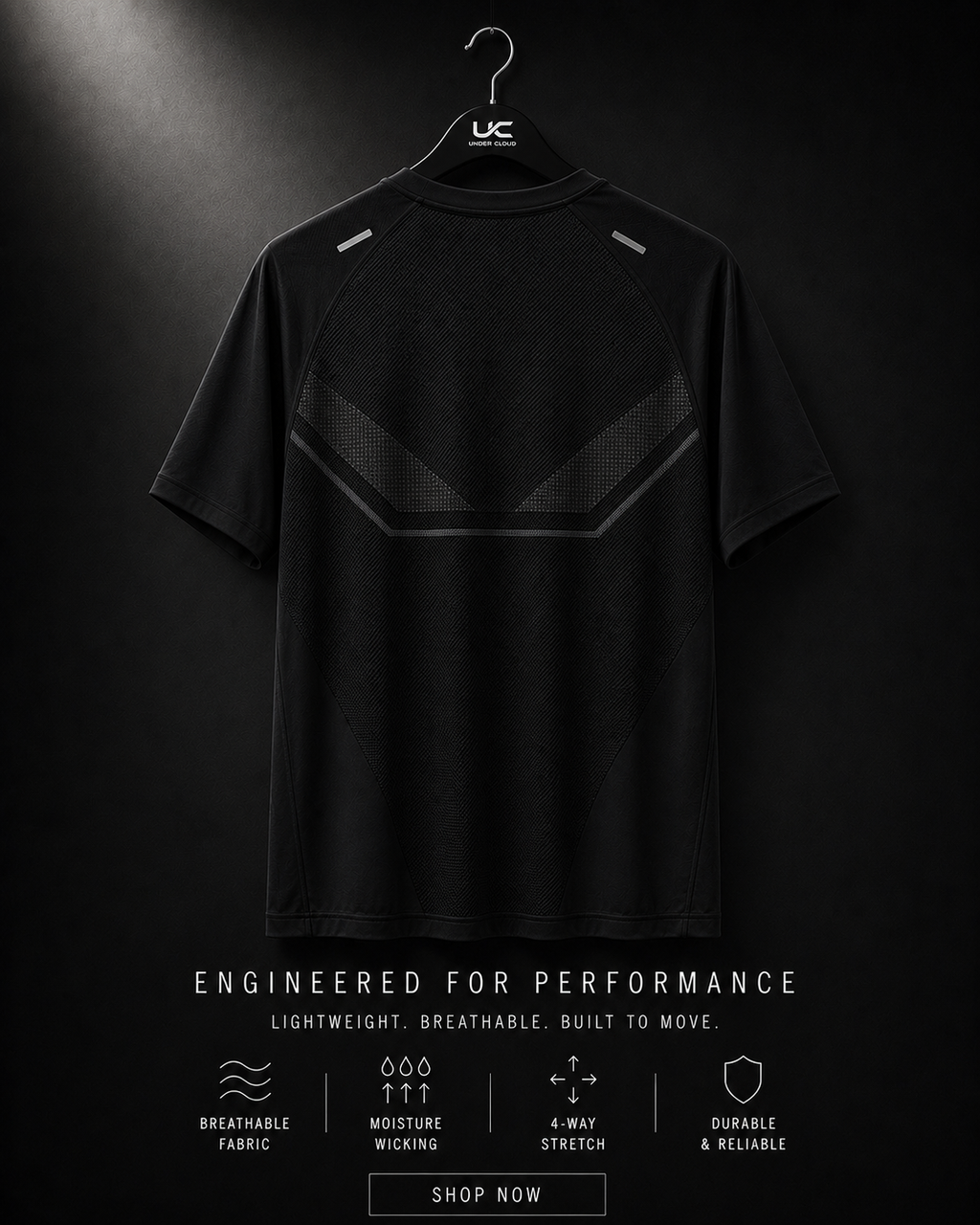 UnderCloud CorePerform Tee