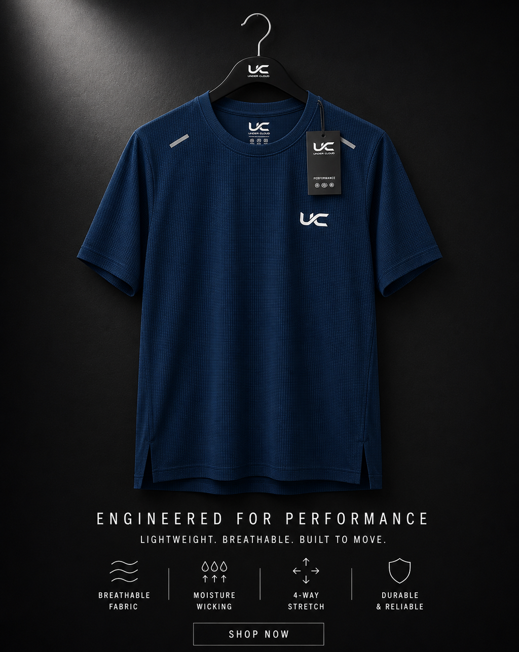 UnderCloud CorePerform Tee