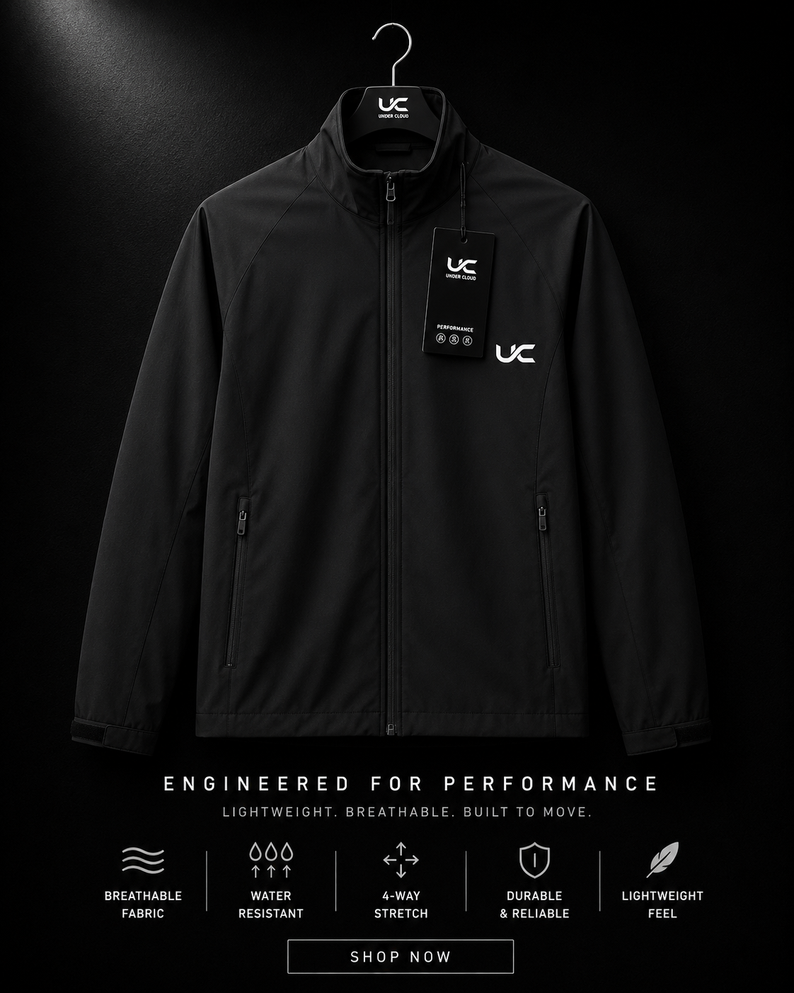 UC Apex Performance Jacket – Black