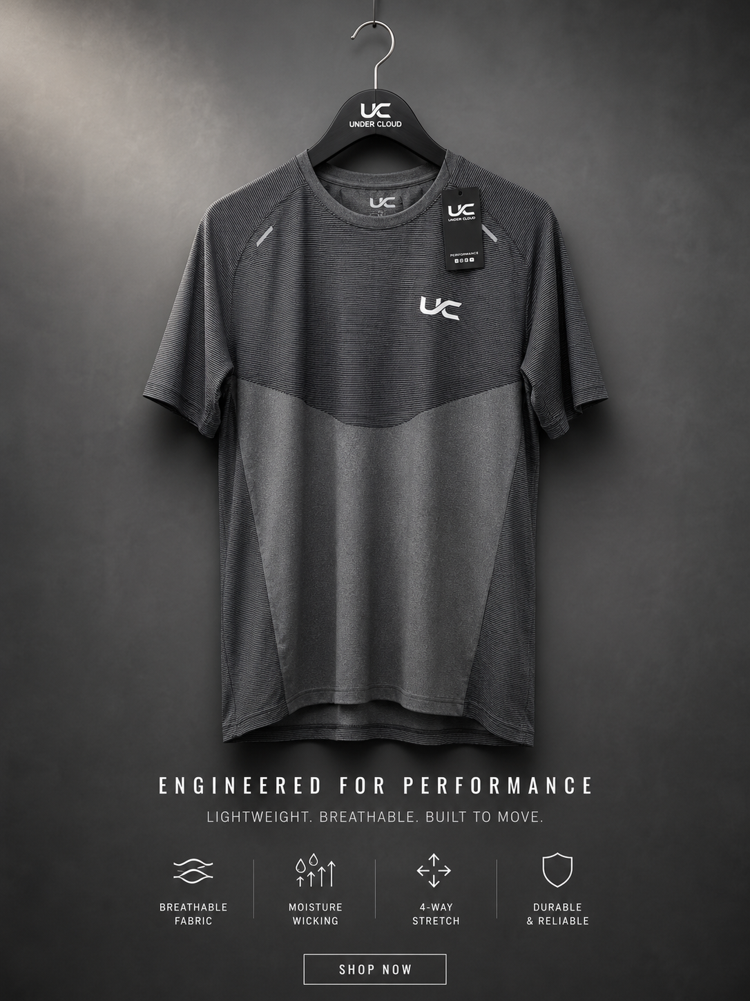 UC Apex Performance Tee - Multiple Colors Available