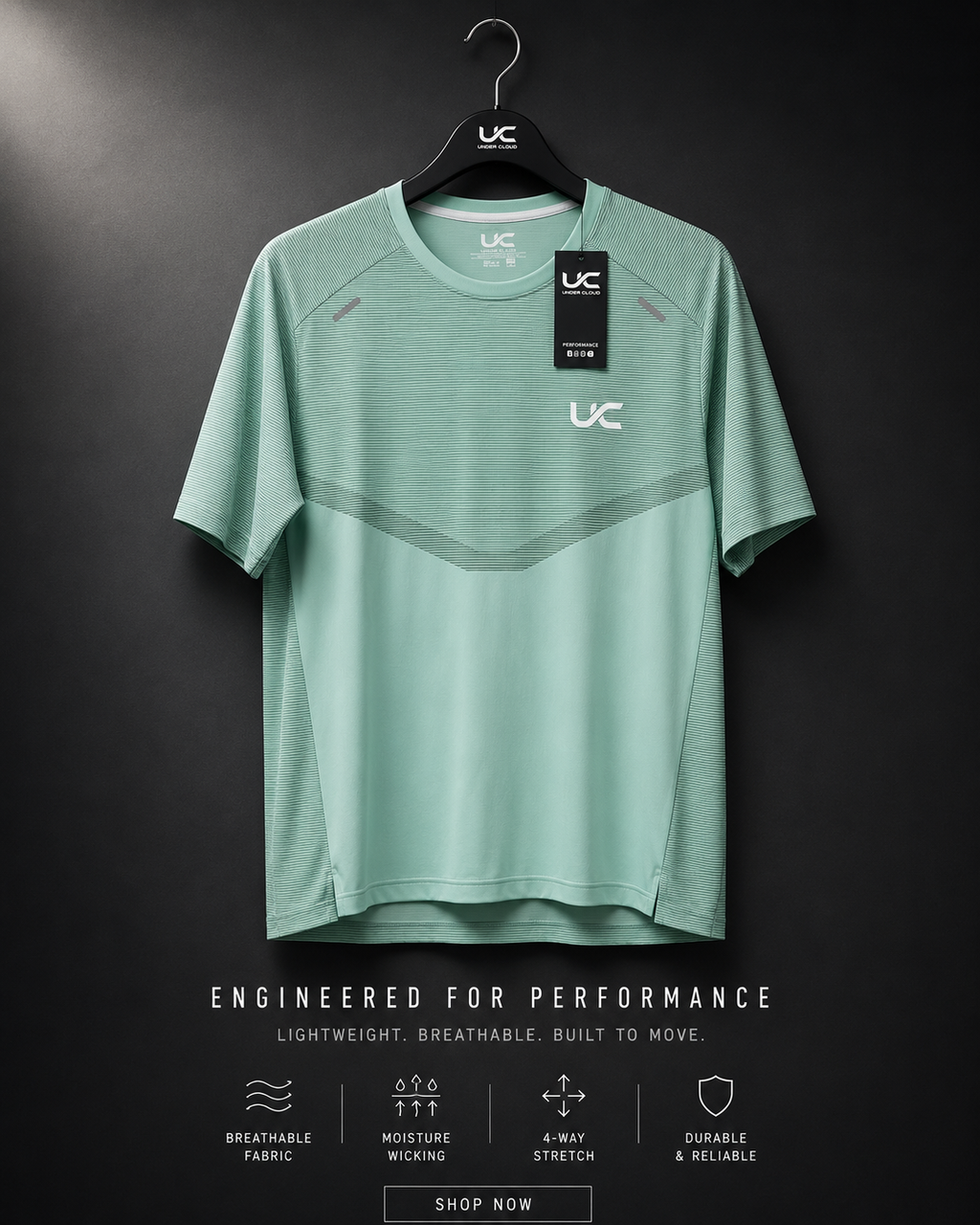 UC Apex Performance Tee - Multiple Colors Available