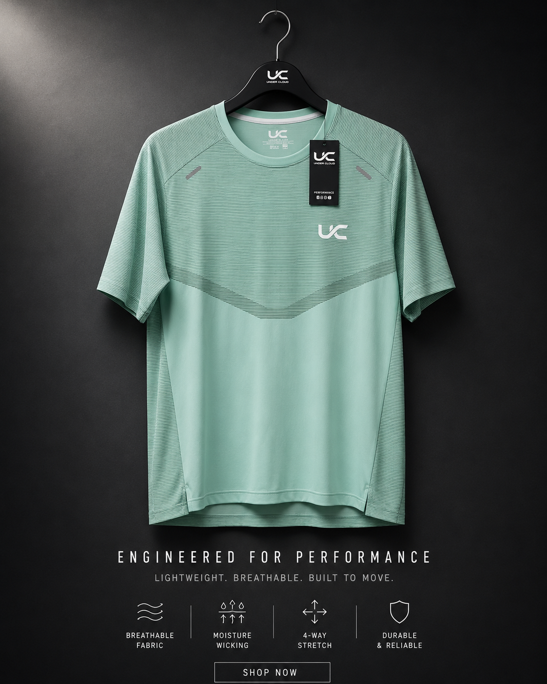UC Apex Performance Tee - Multiple Colors Available